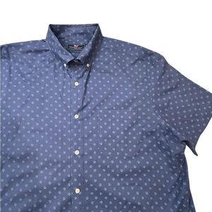 Vineyard Vines Men’s‎ Clamshell Classic Fit Murray Shirt L Short Sleeve Stretch